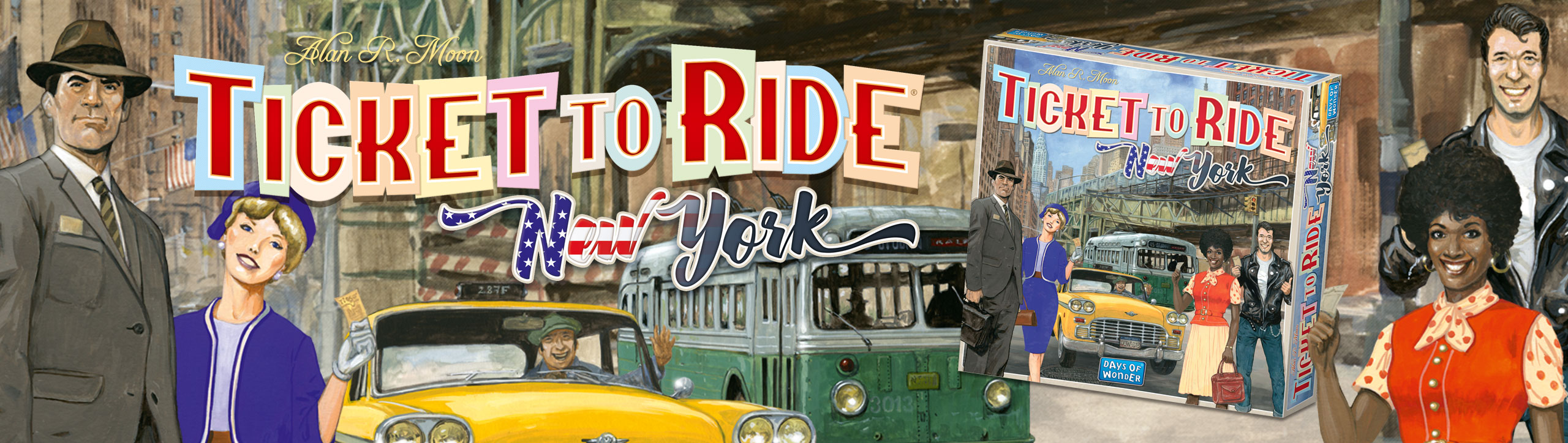 Ticket to Ride NY artwork